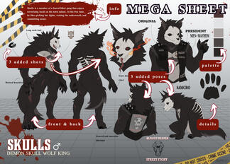 mega ref sheet - $150